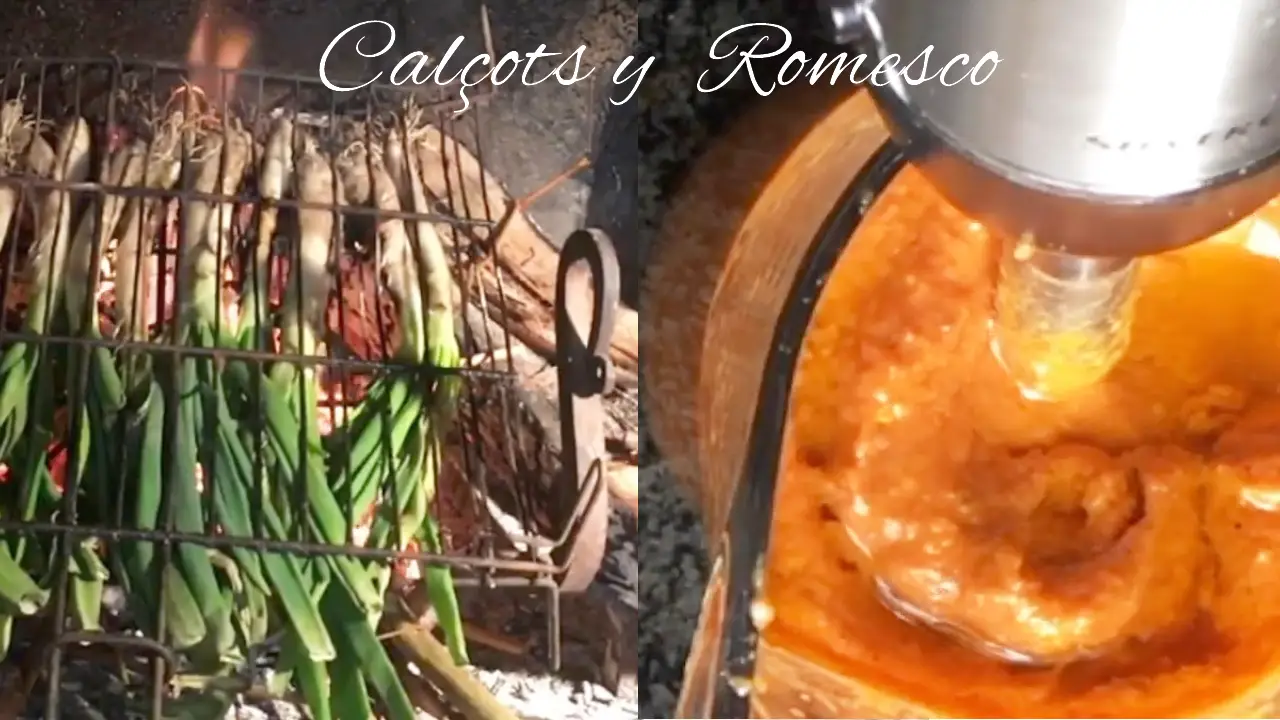Cómo hacer CALÇOTS y ROMESCO barbacoa [Receta+Video]